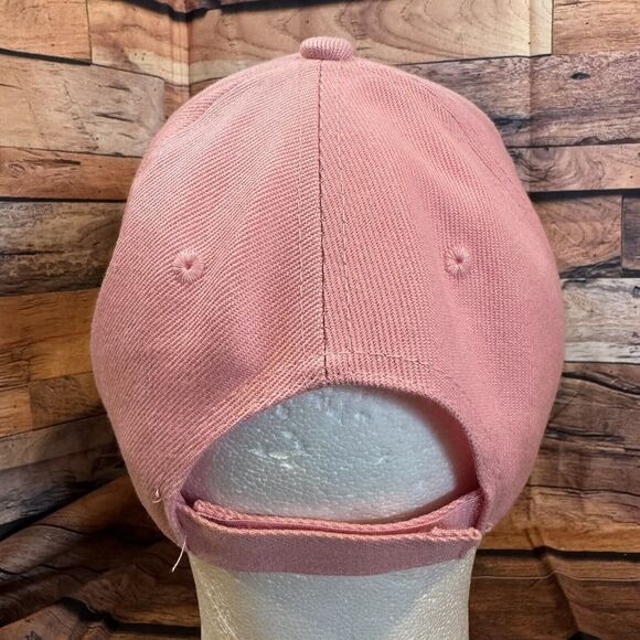 Pink Niagara Falls New York Hat Adjustable H & L Strapback Cap USA State Park - Picture 3 of 7